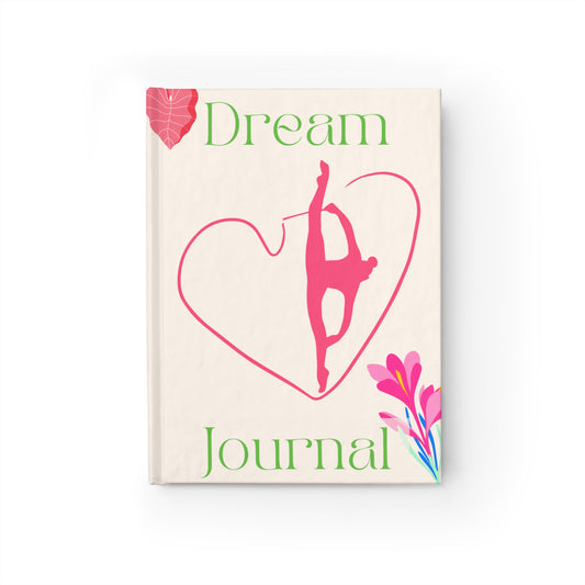 Dream Big Black Gymnast - Blank Journal