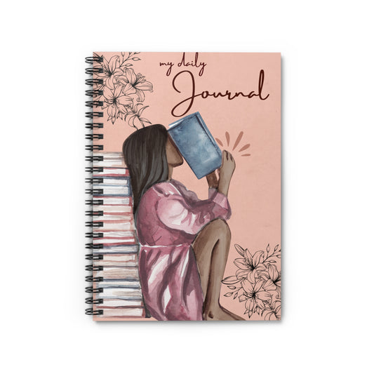 My Reading Paradise Spiral Notebook - Ruled